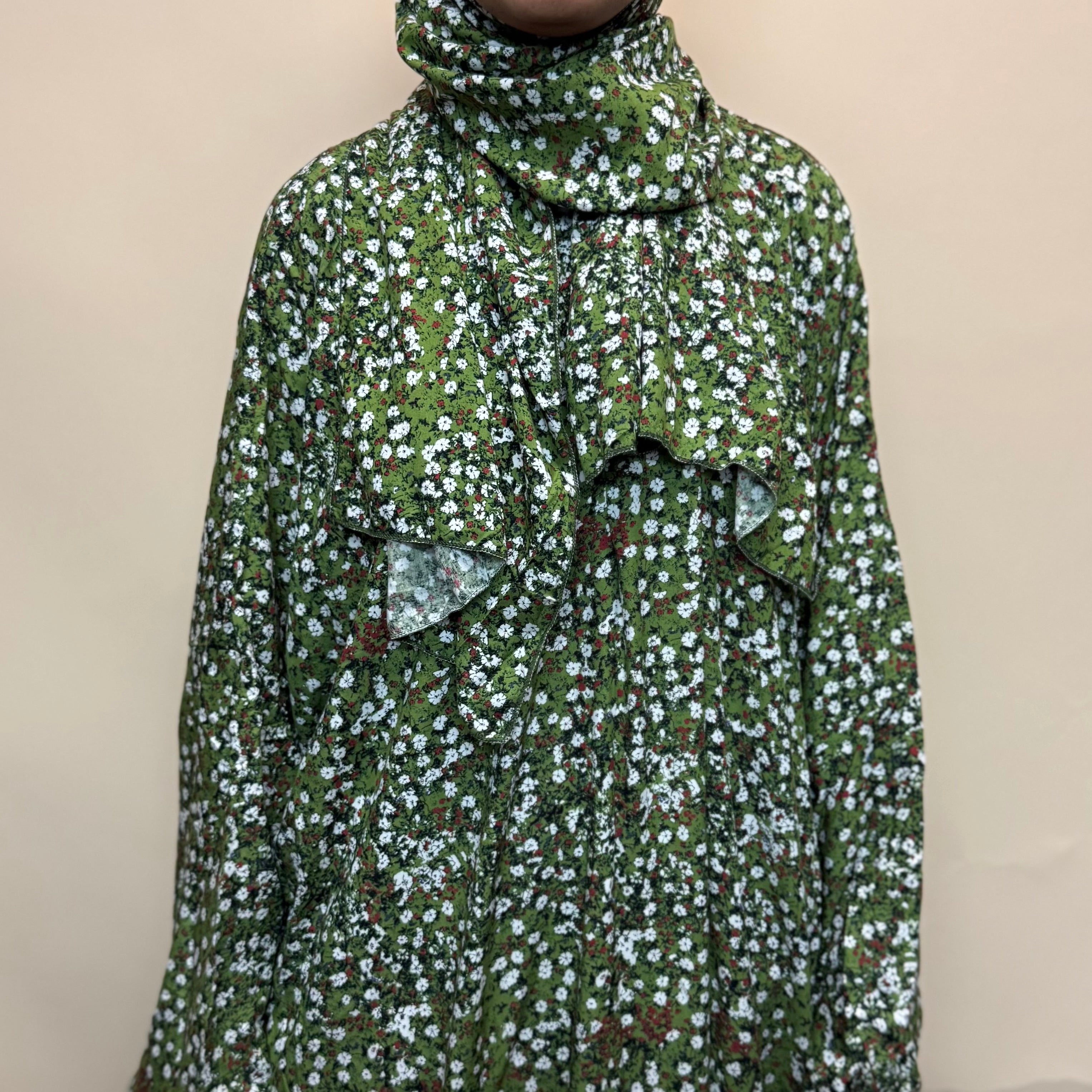 NEW Short length Prayer dress with pockets, prayer abaya