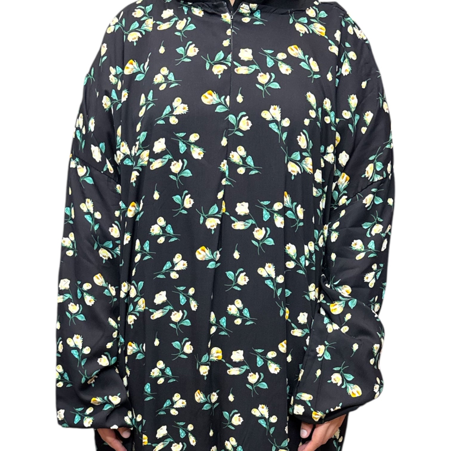 Abaya dress extra long length with pockets