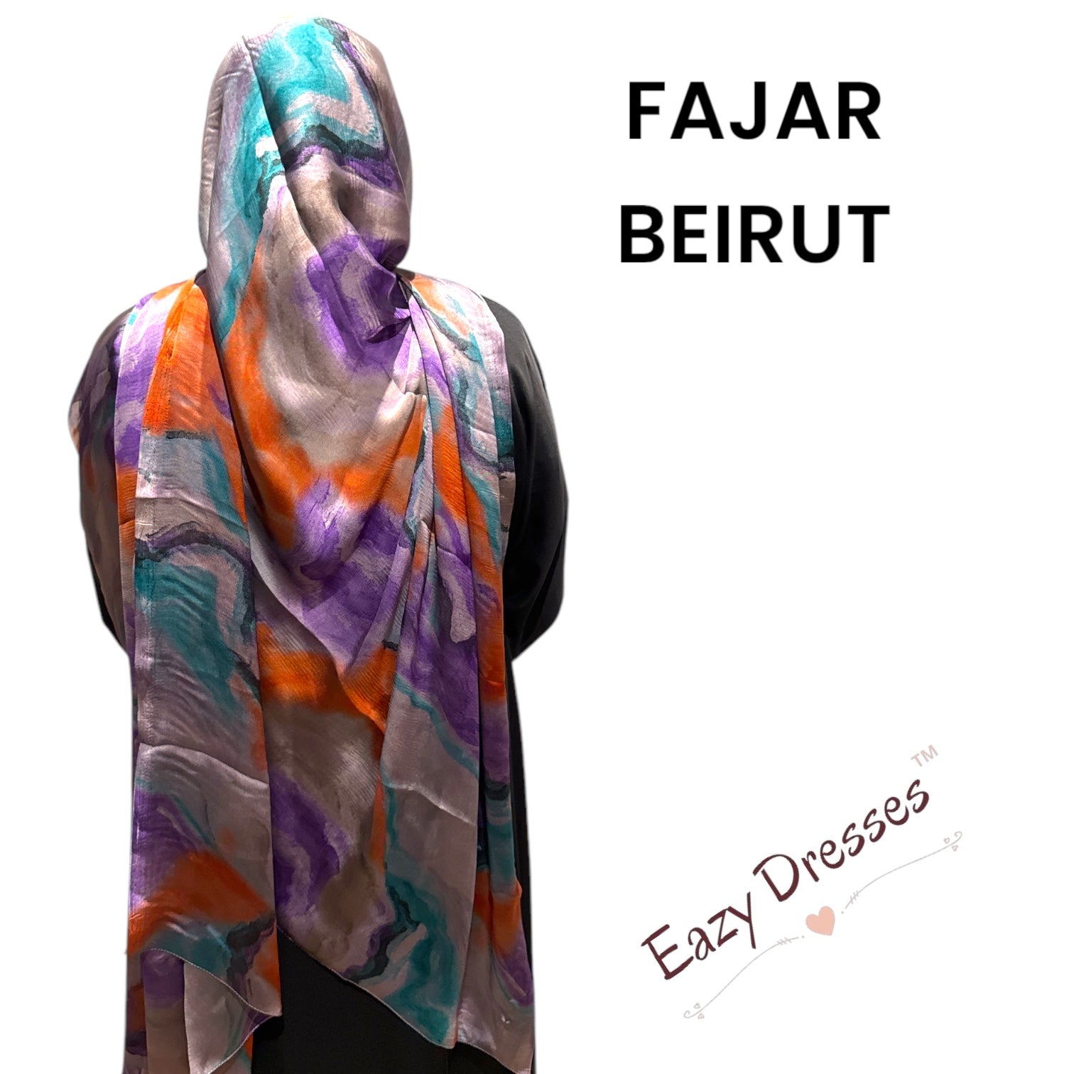 Printed Silky Chiffon Hijabs scarfs large size