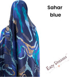 Load image into Gallery viewer, Printed Silky Chiffon Hijabs scarfs large size
