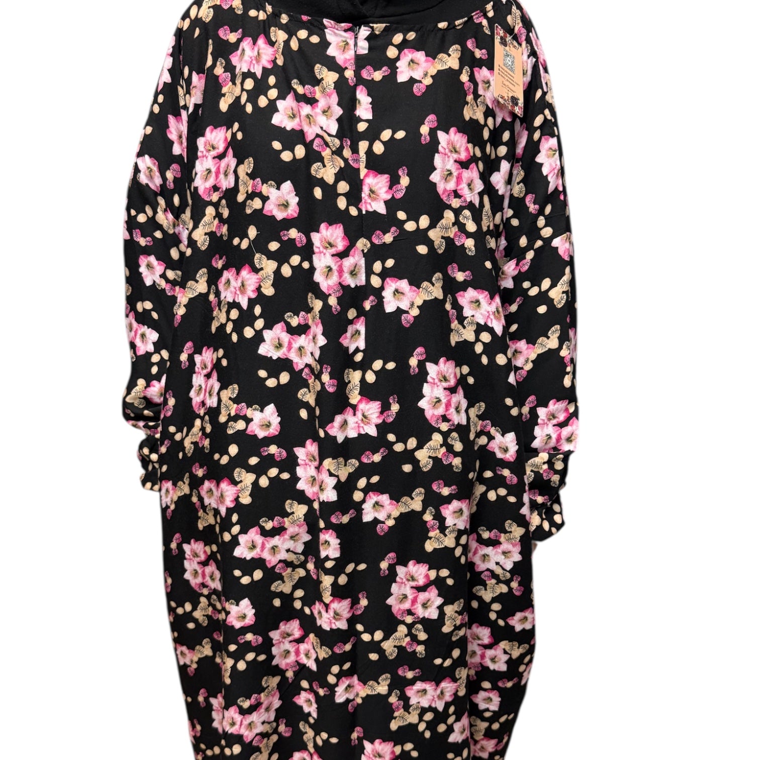 Abaya dress short length with pockets