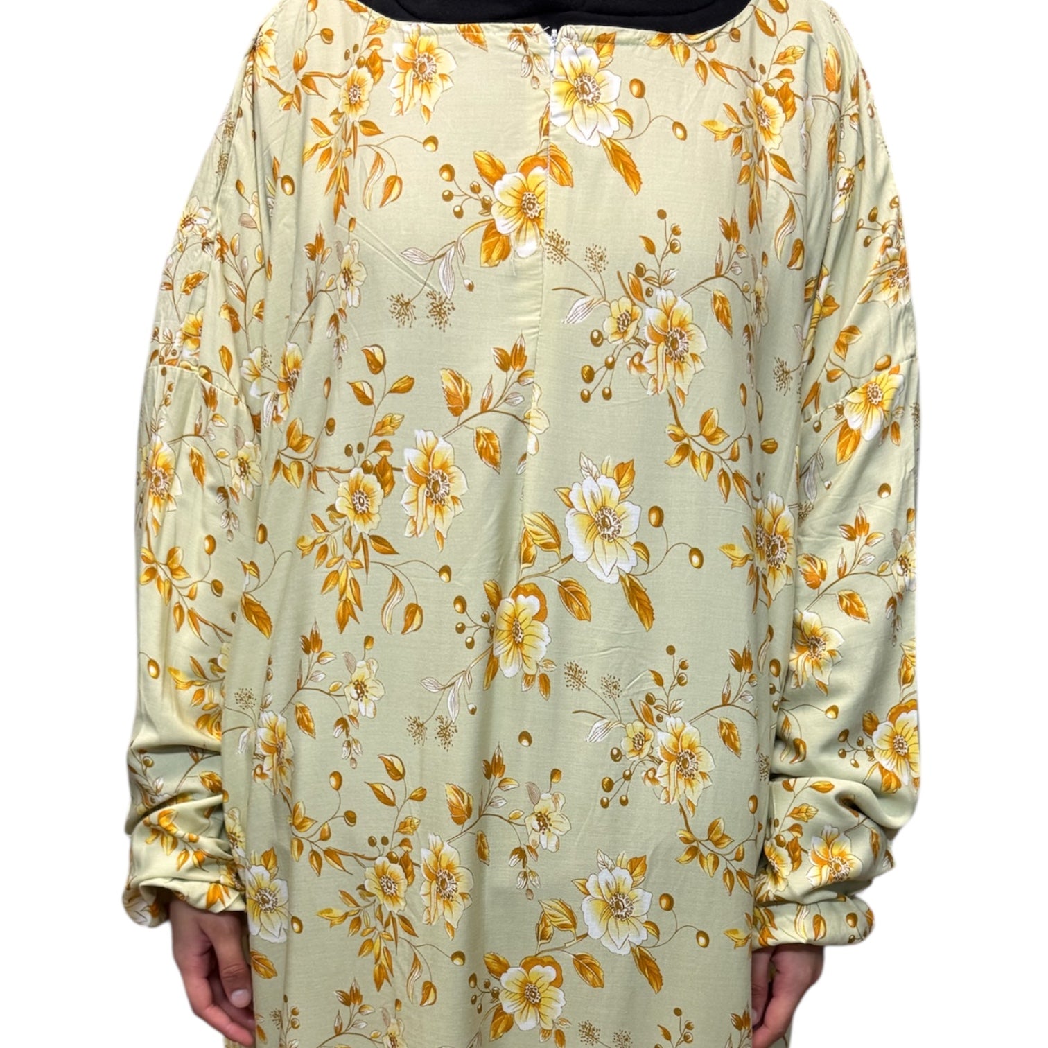 Abaya dress short length with pockets