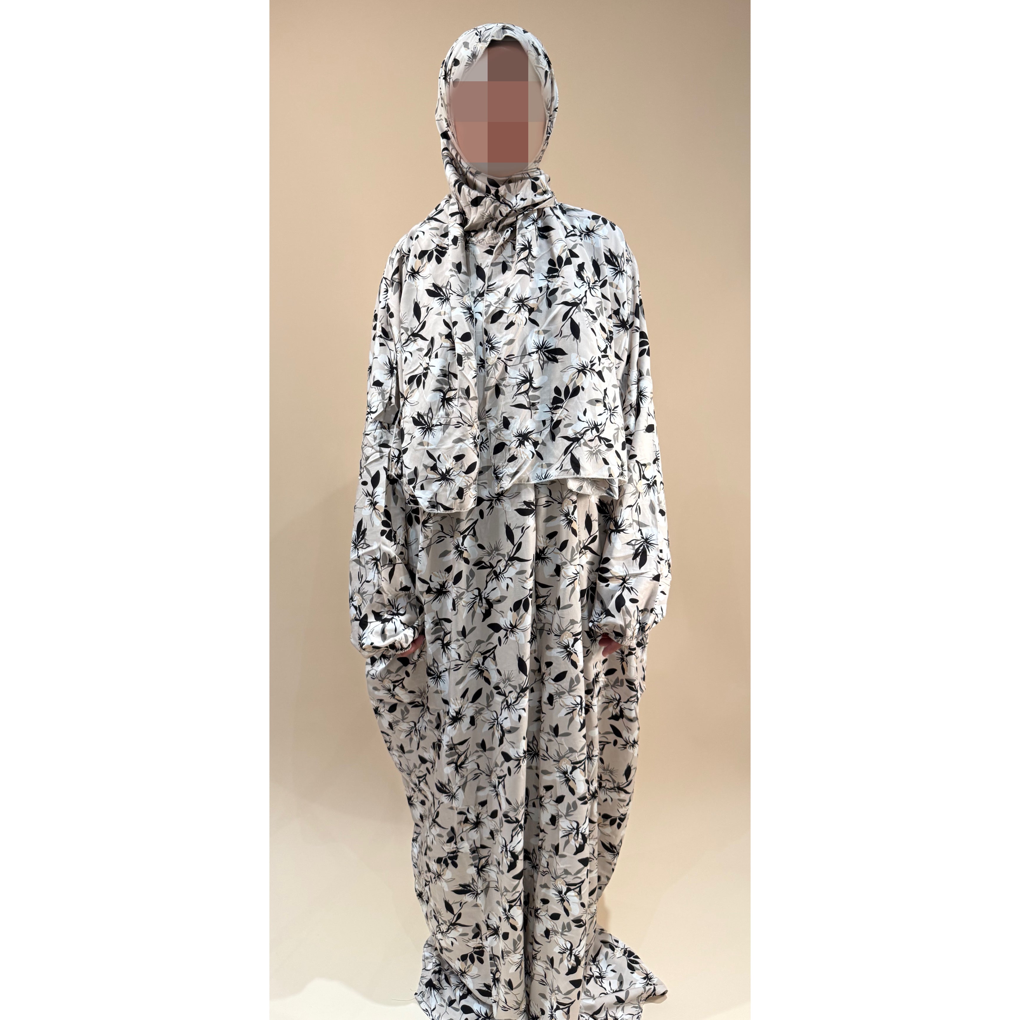 NEW Regular length Prayer dress with pockets, prayer abaya