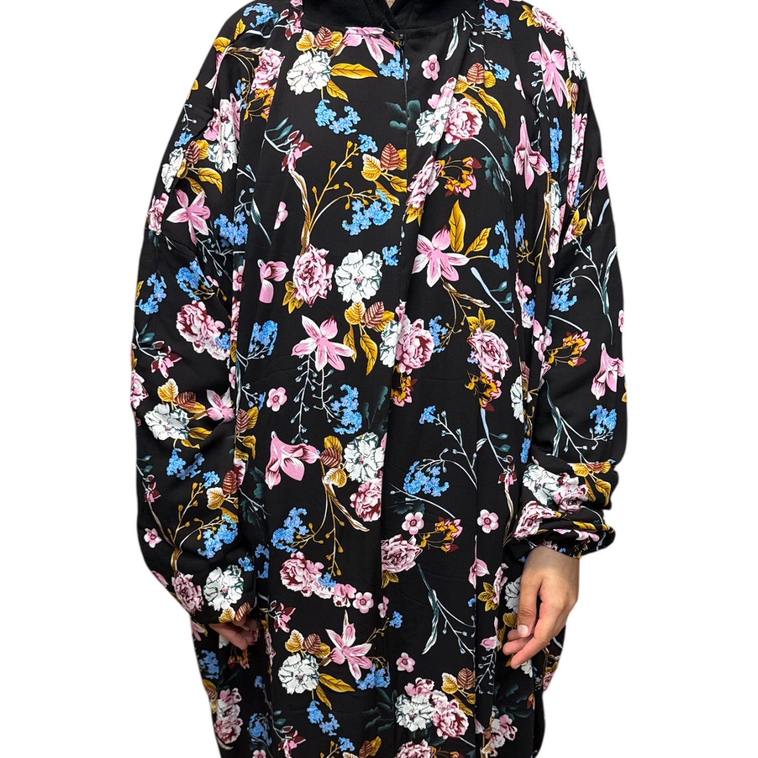 Abaya dress extra long length with pockets