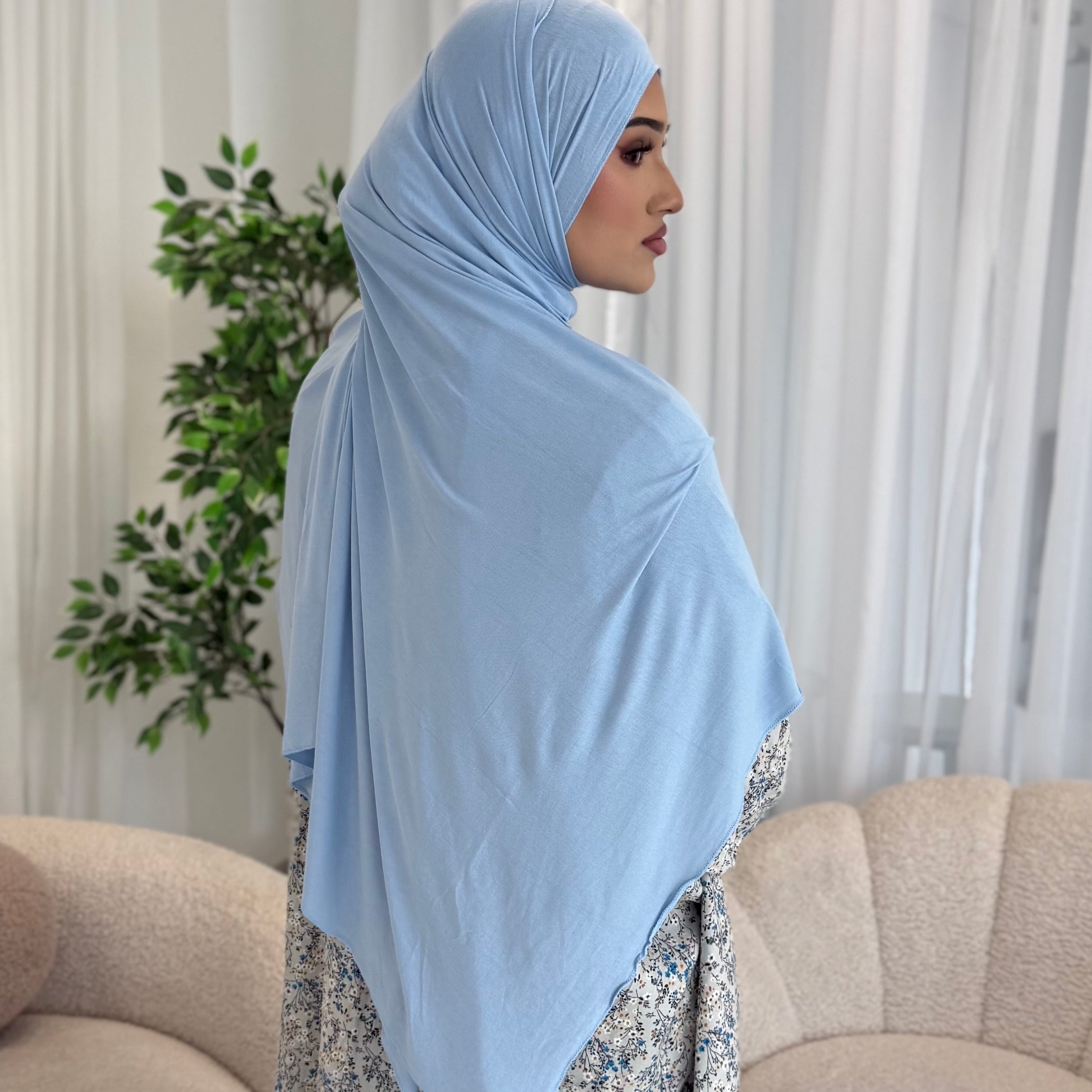 Premium Emirati jersey hijabs large maxi size
