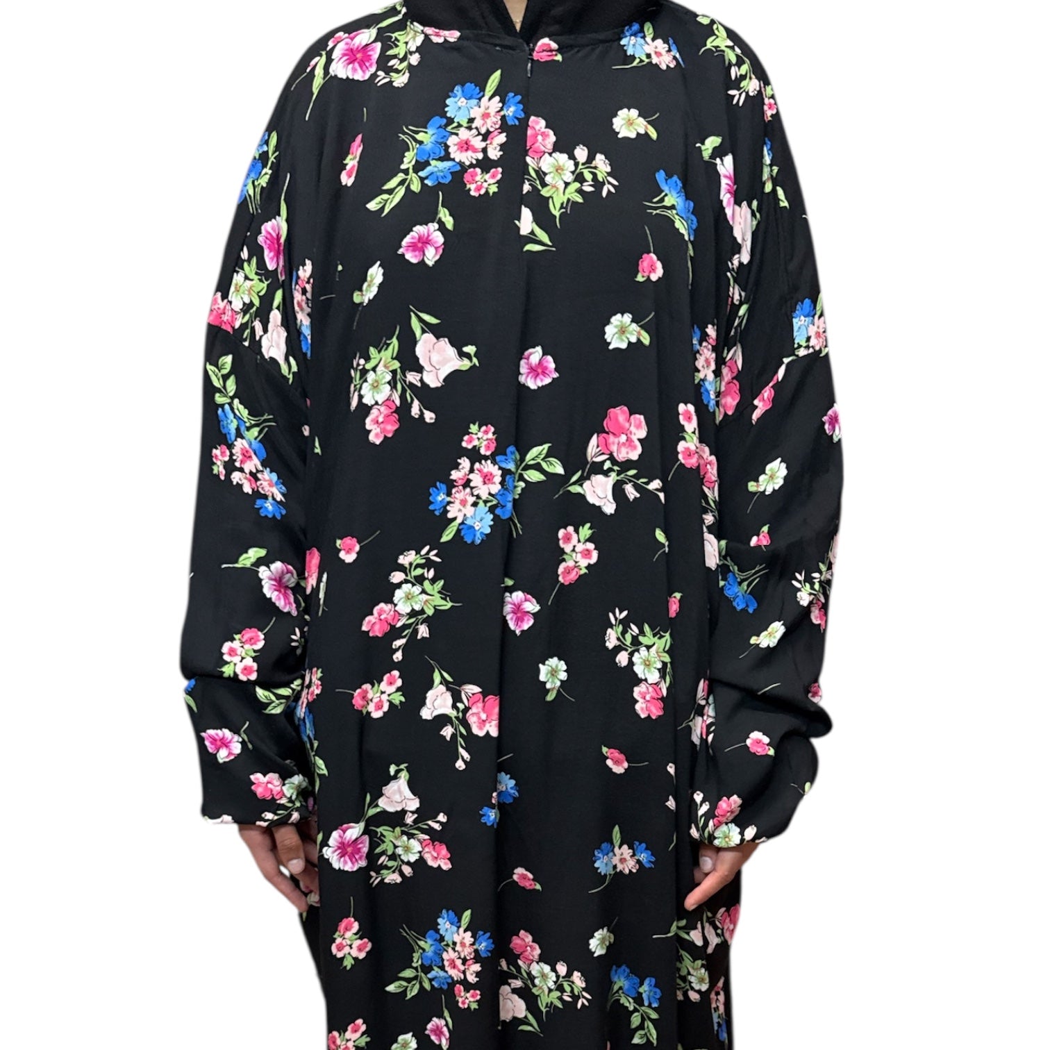 Abaya dress extra long length with pockets