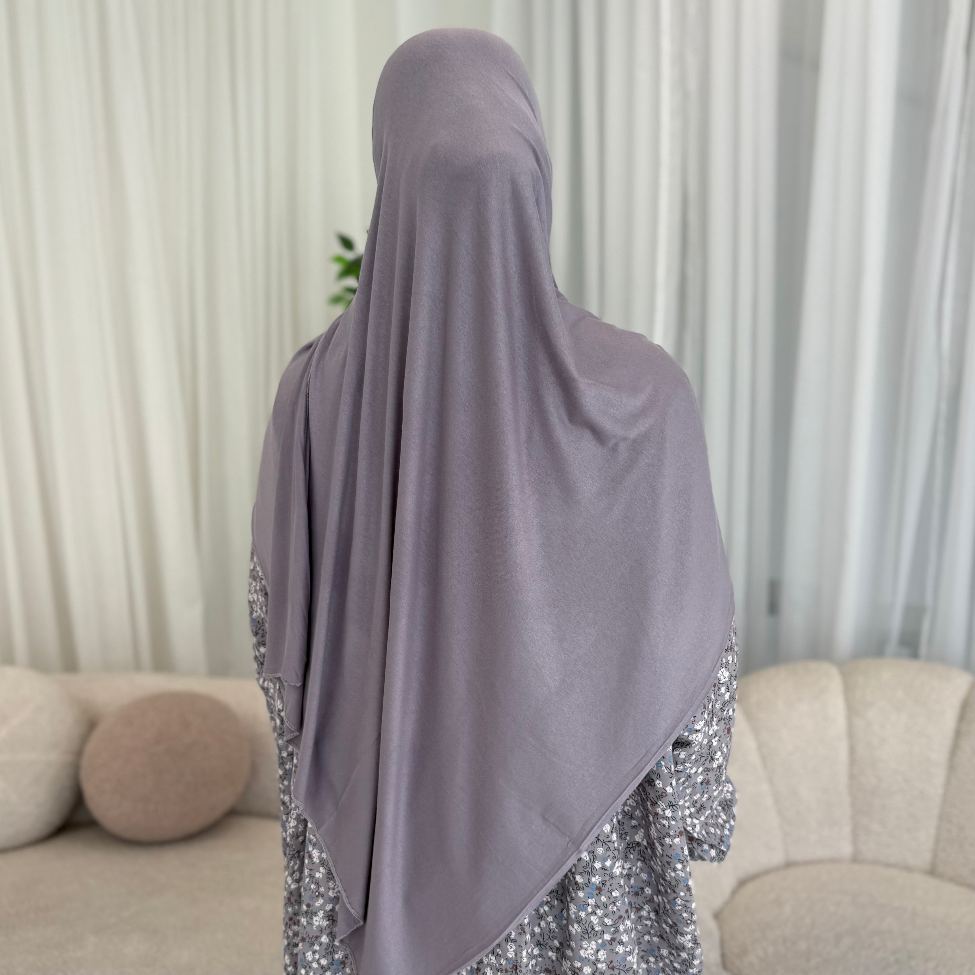 Premium Emirati jersey hijabs large maxi size