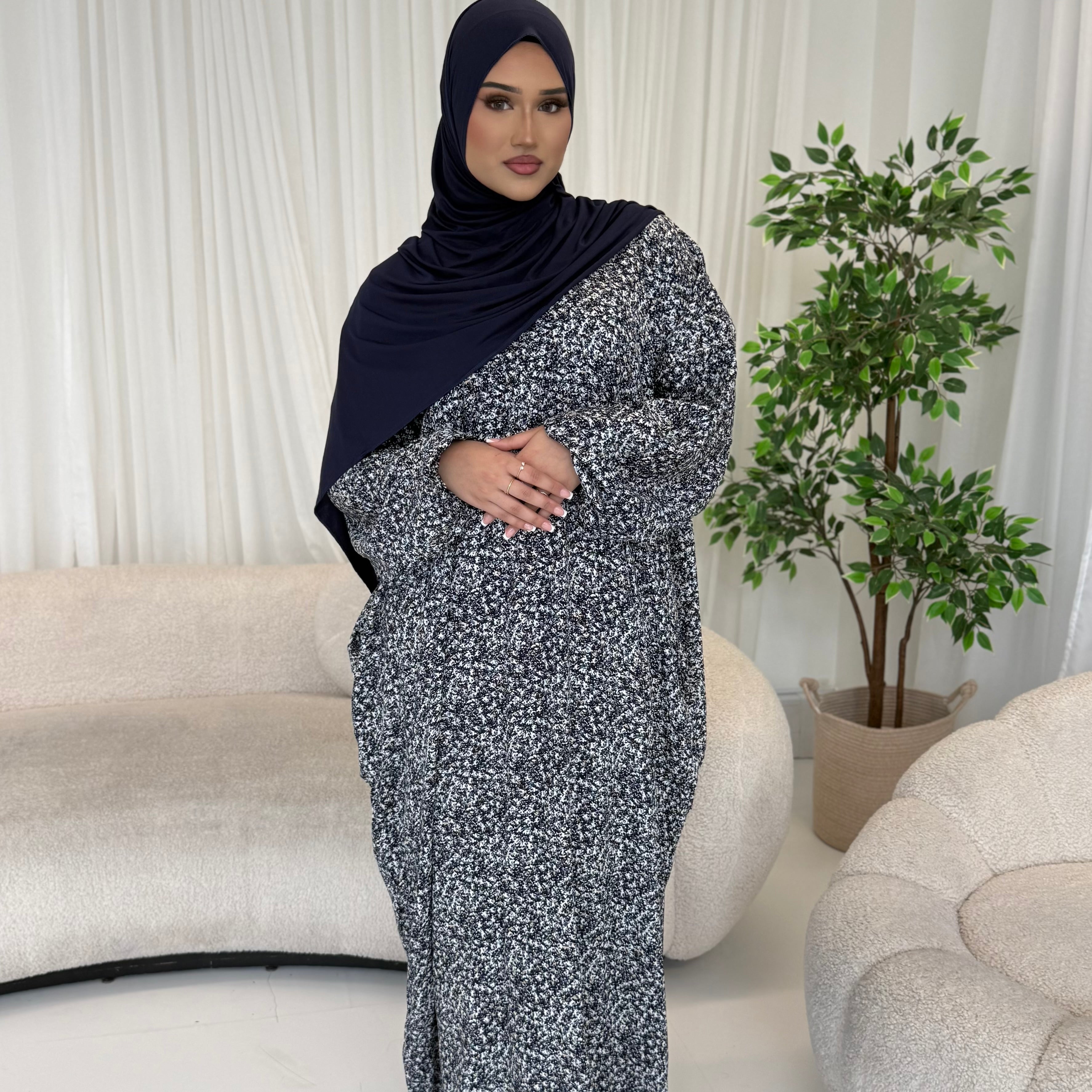 Abaya dress regular length with pockets