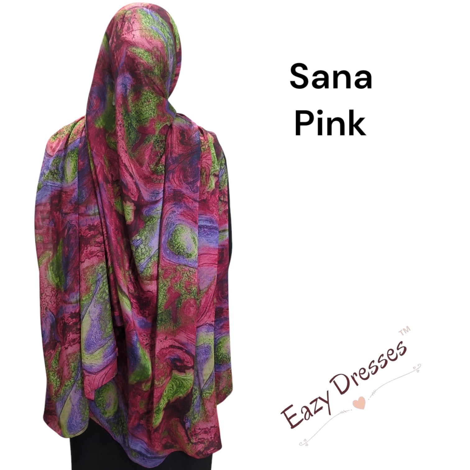 Printed Silky Chiffon Hijabs scarfs large size