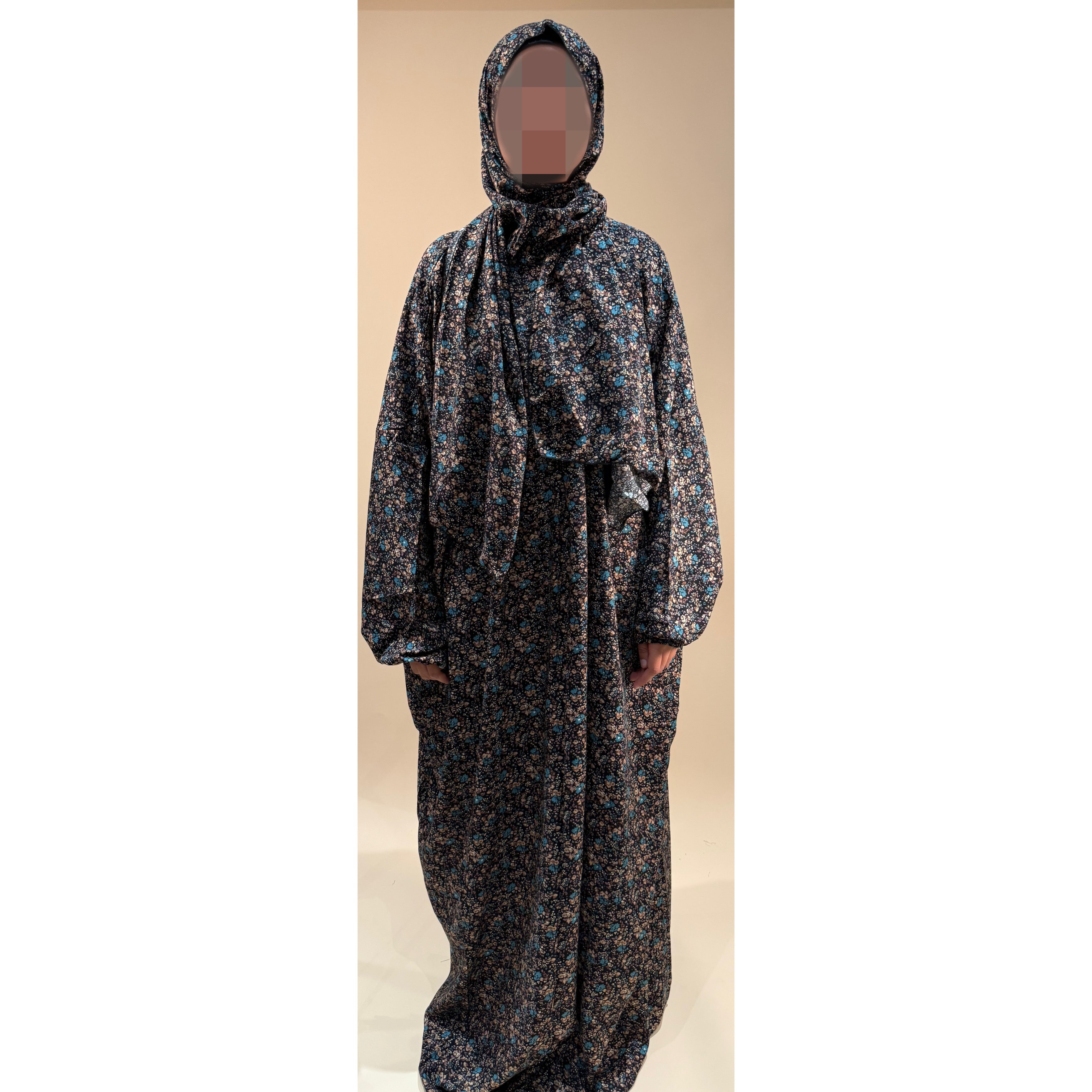 NEW Extra long length Prayer dress with pockets, prayer abaya
