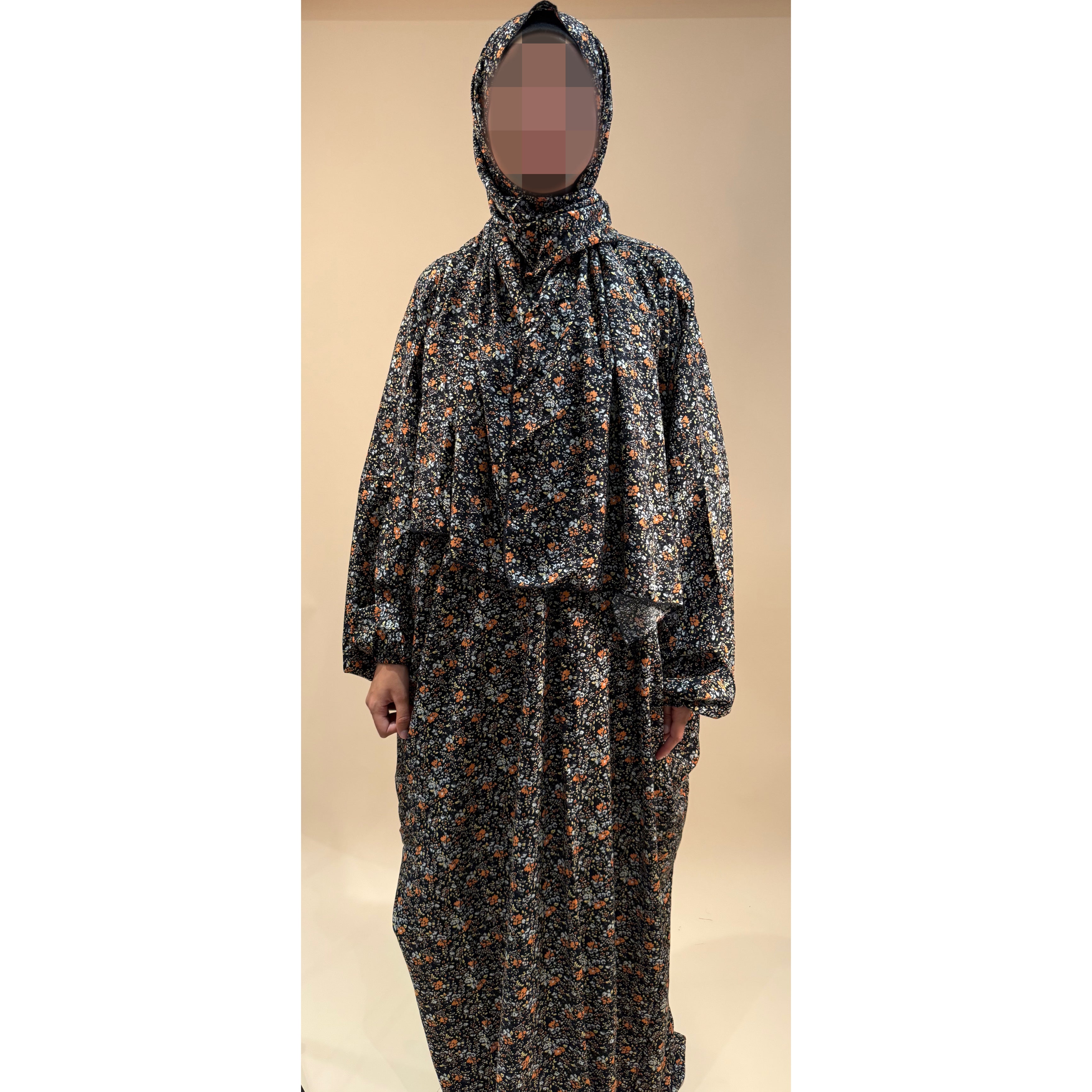 NEW Extra long length Prayer dress with pockets, prayer abaya