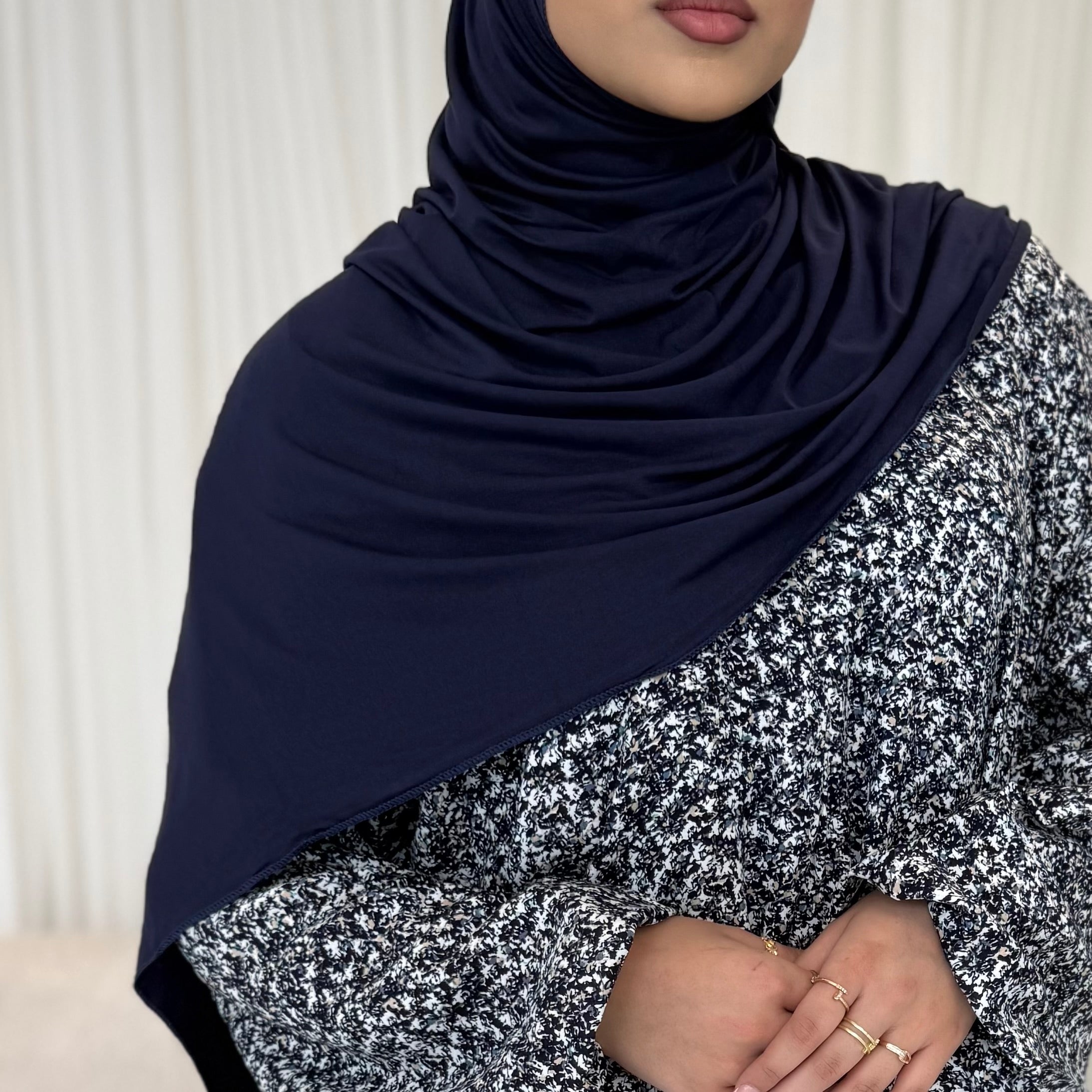 Premium Emirati jersey hijabs large maxi size