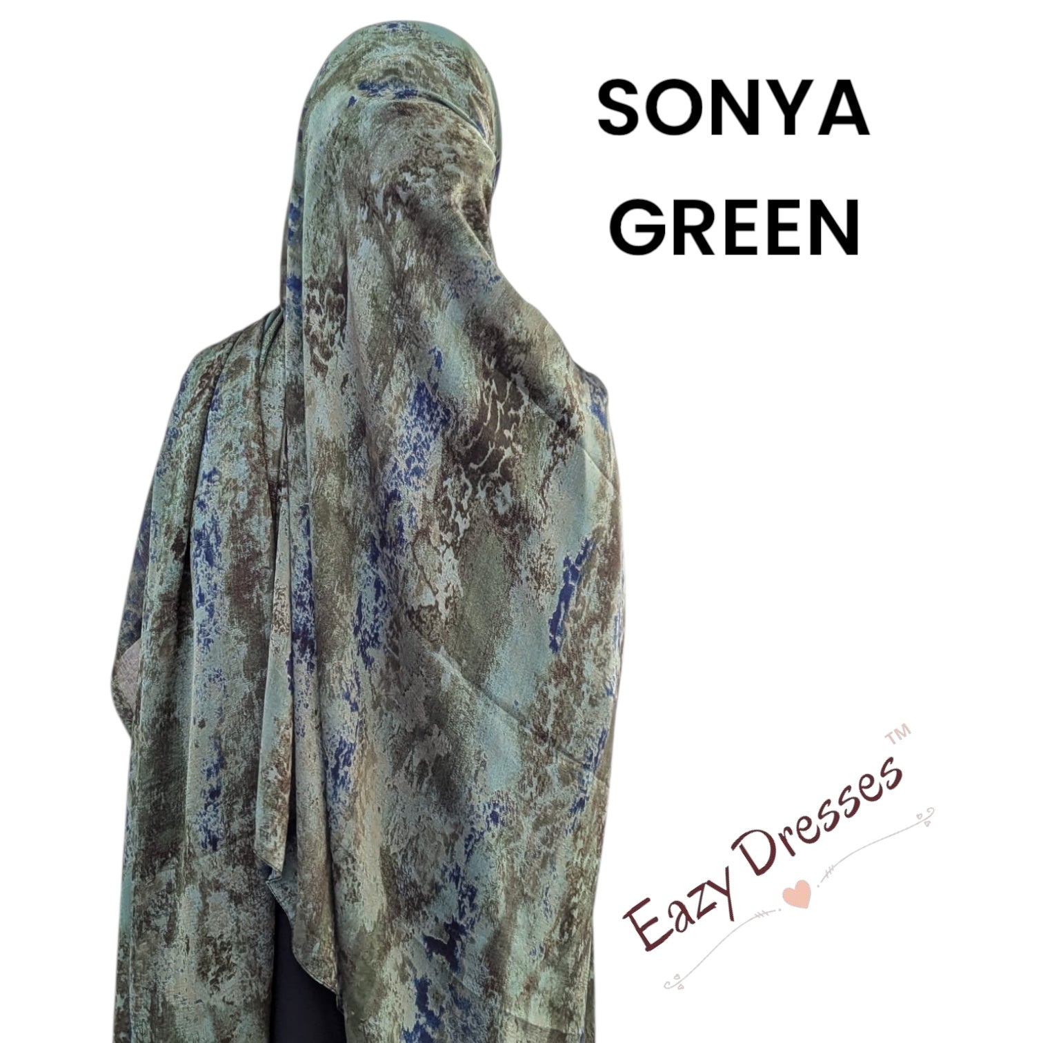 Printed Silky Chiffon Hijabs scarfs large size