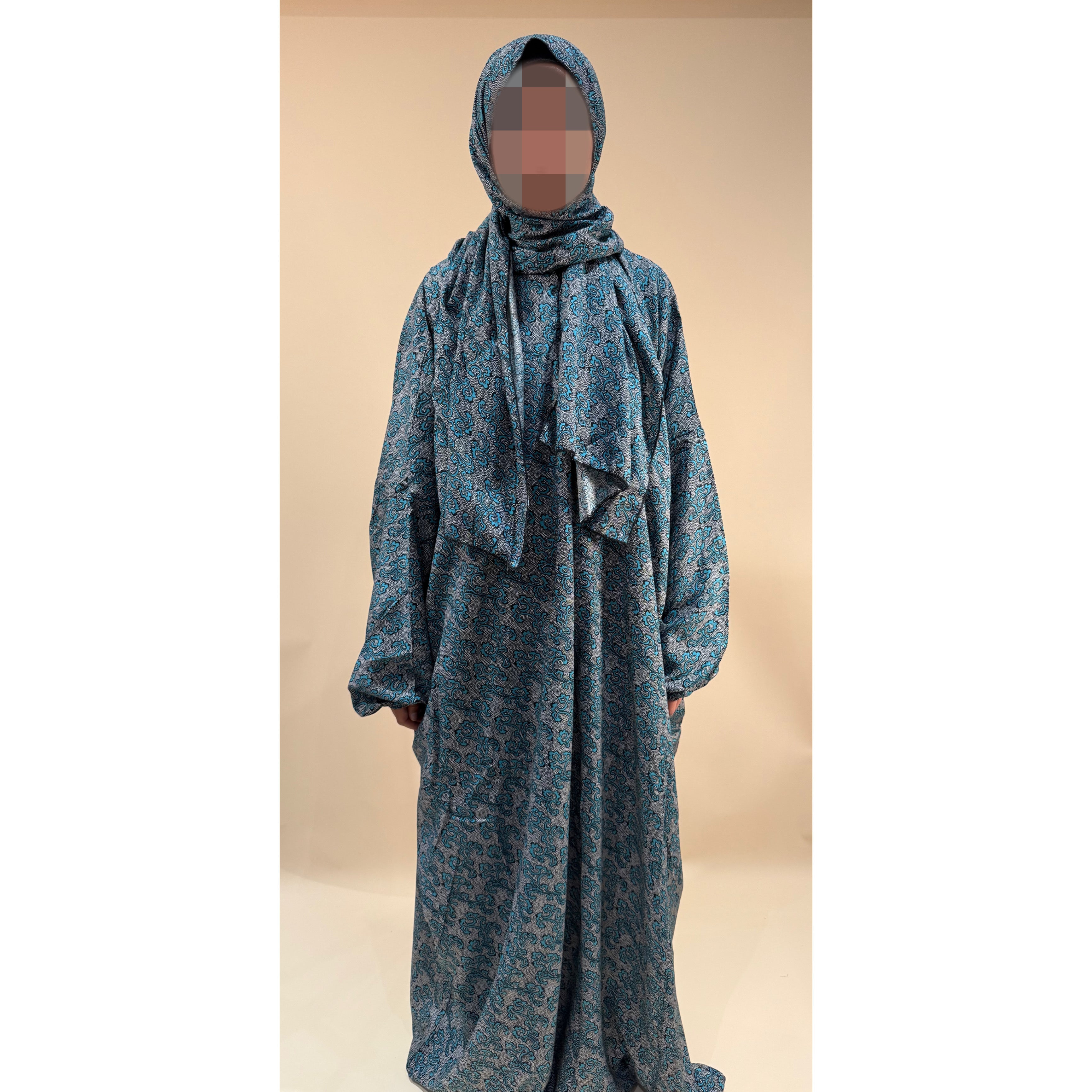 NEW Regular length Prayer dress with pockets, prayer abaya