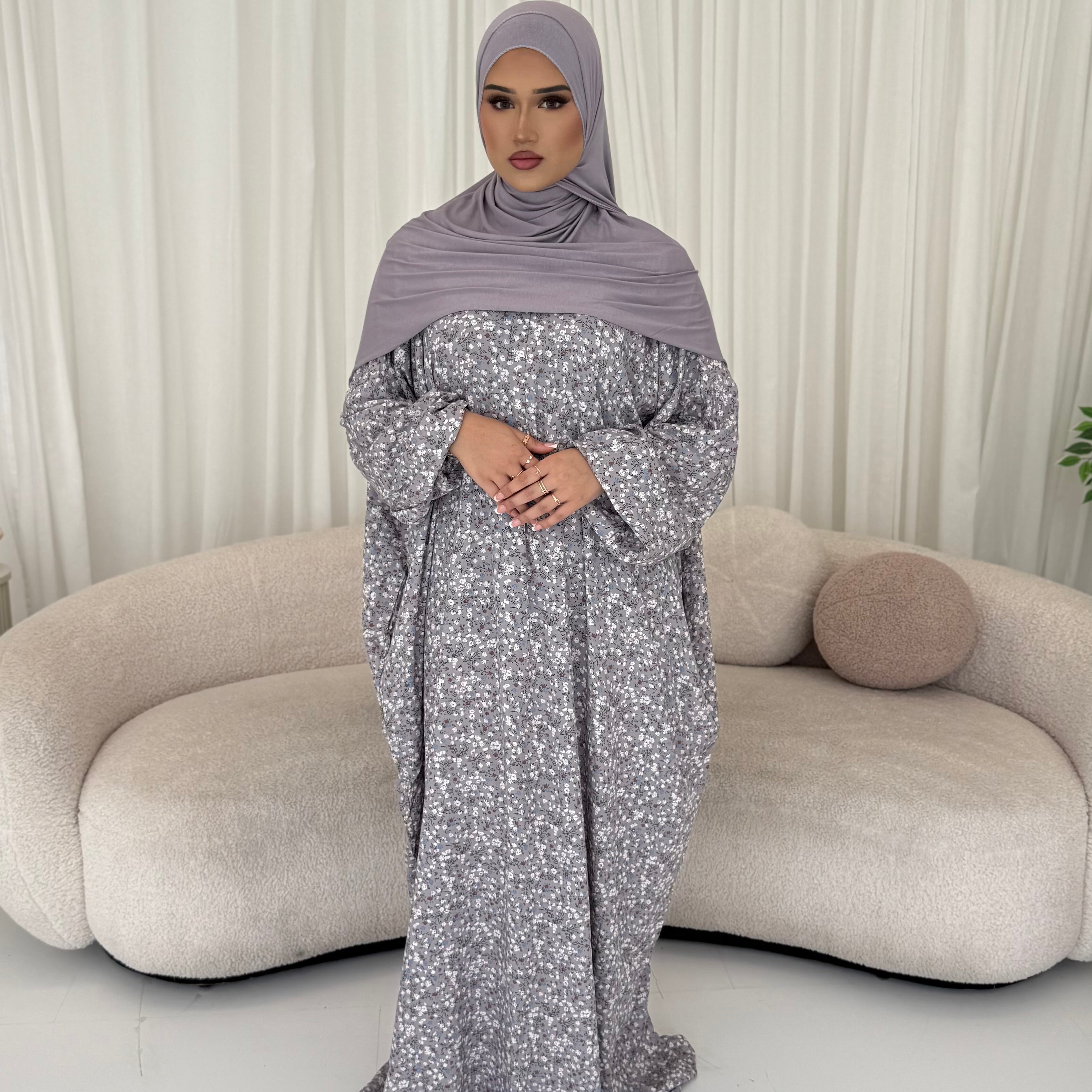 Abaya dress regular length with pockets