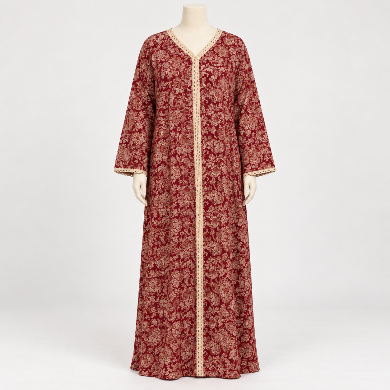 Ruby - Long Sleeve Plus Size maxi dress