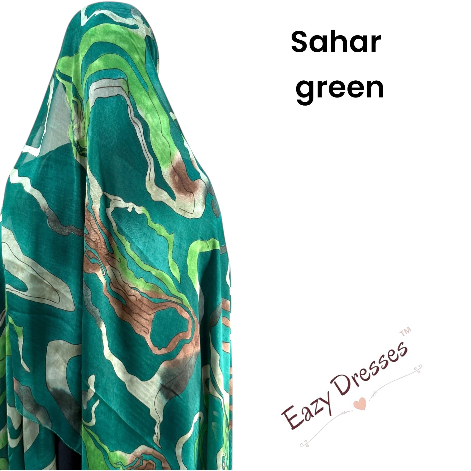 Printed Silky Chiffon Hijabs scarfs large size