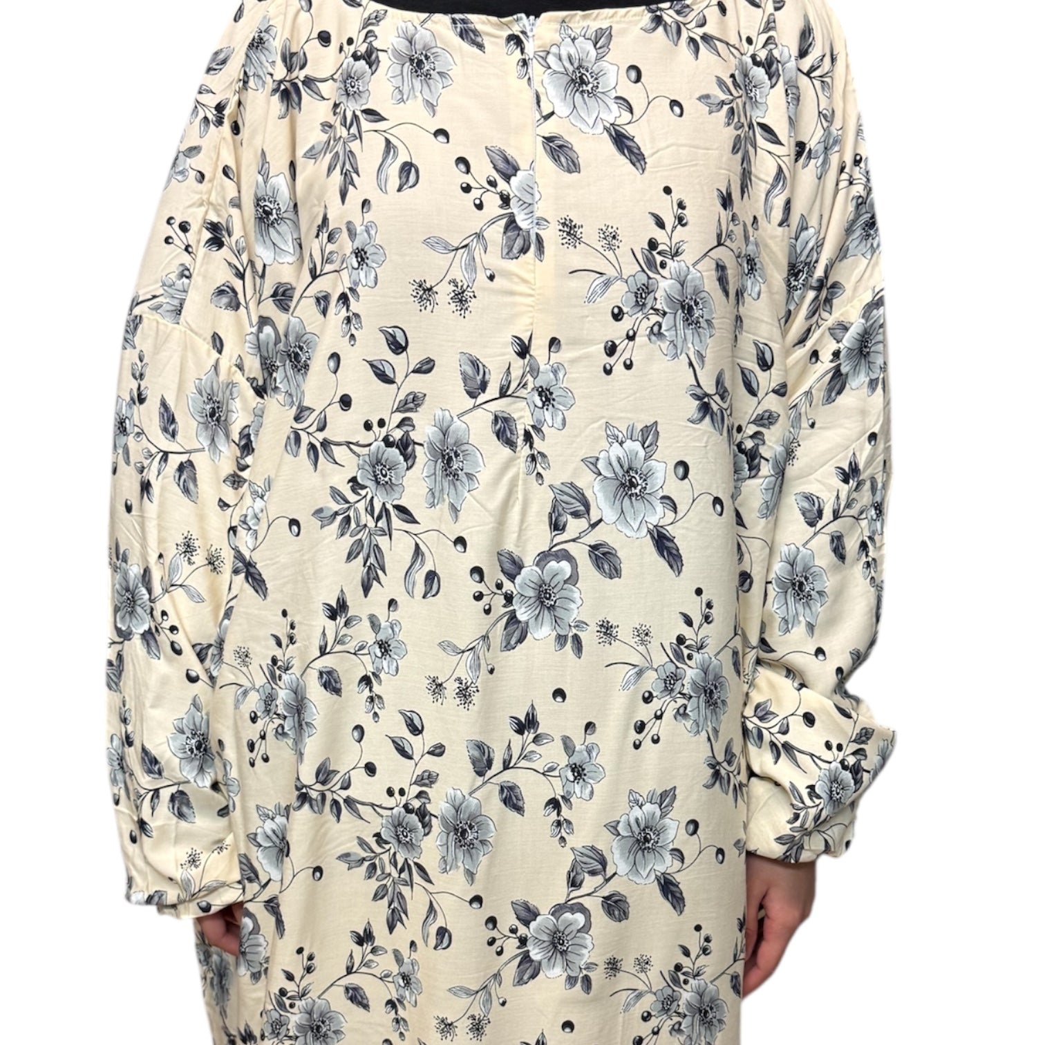 Abaya dress short length with pockets