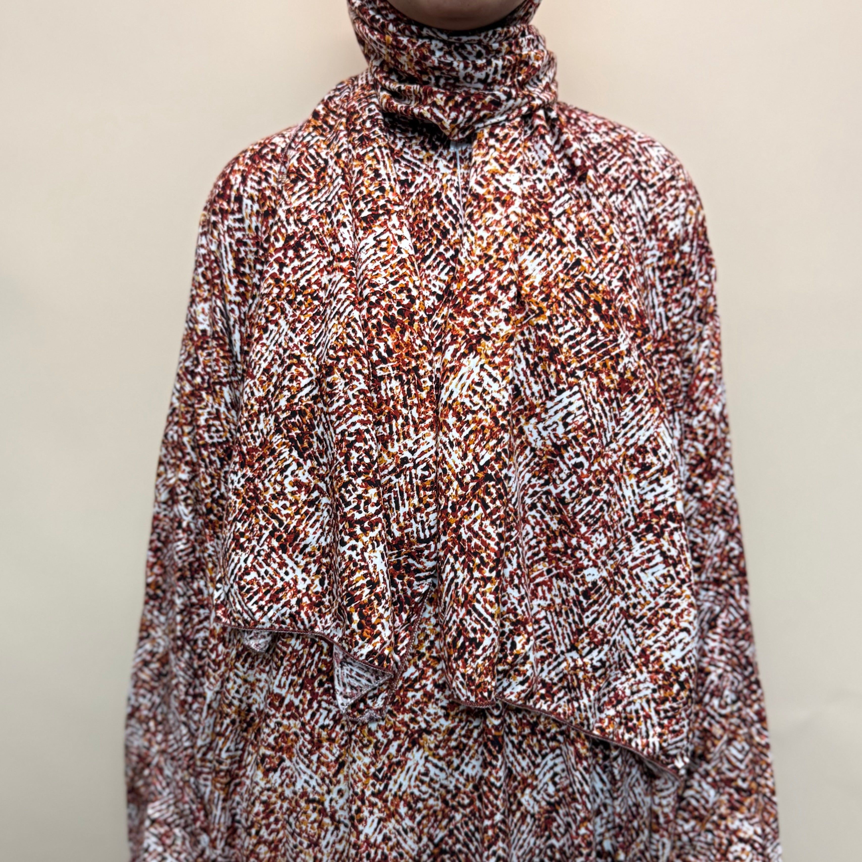 NEW Short length Prayer dress with pockets, prayer abaya