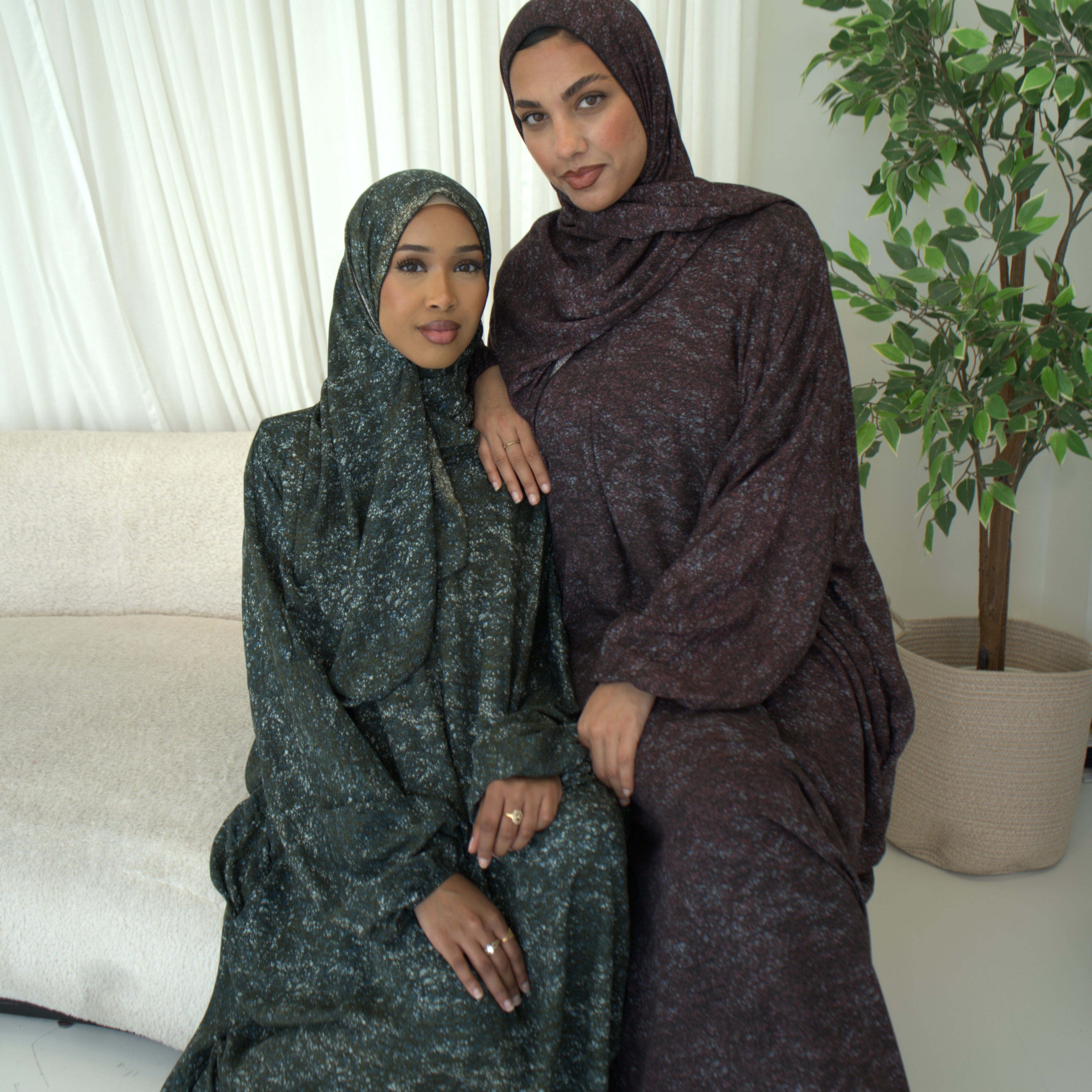 NEW Short length Prayer dress with pockets, prayer abaya