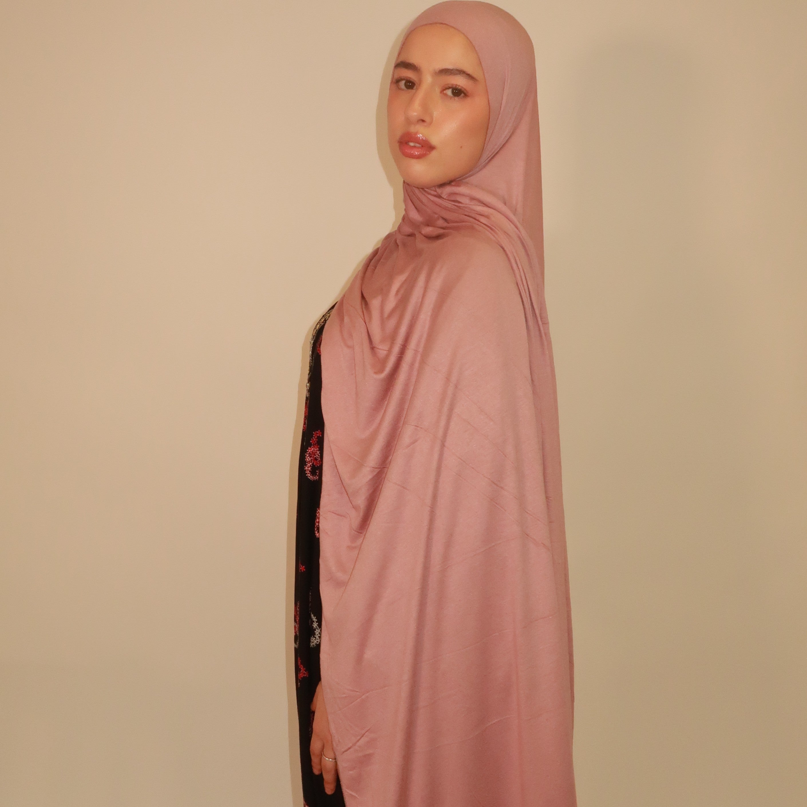 Premium Emirati jersey hijabs large maxi size