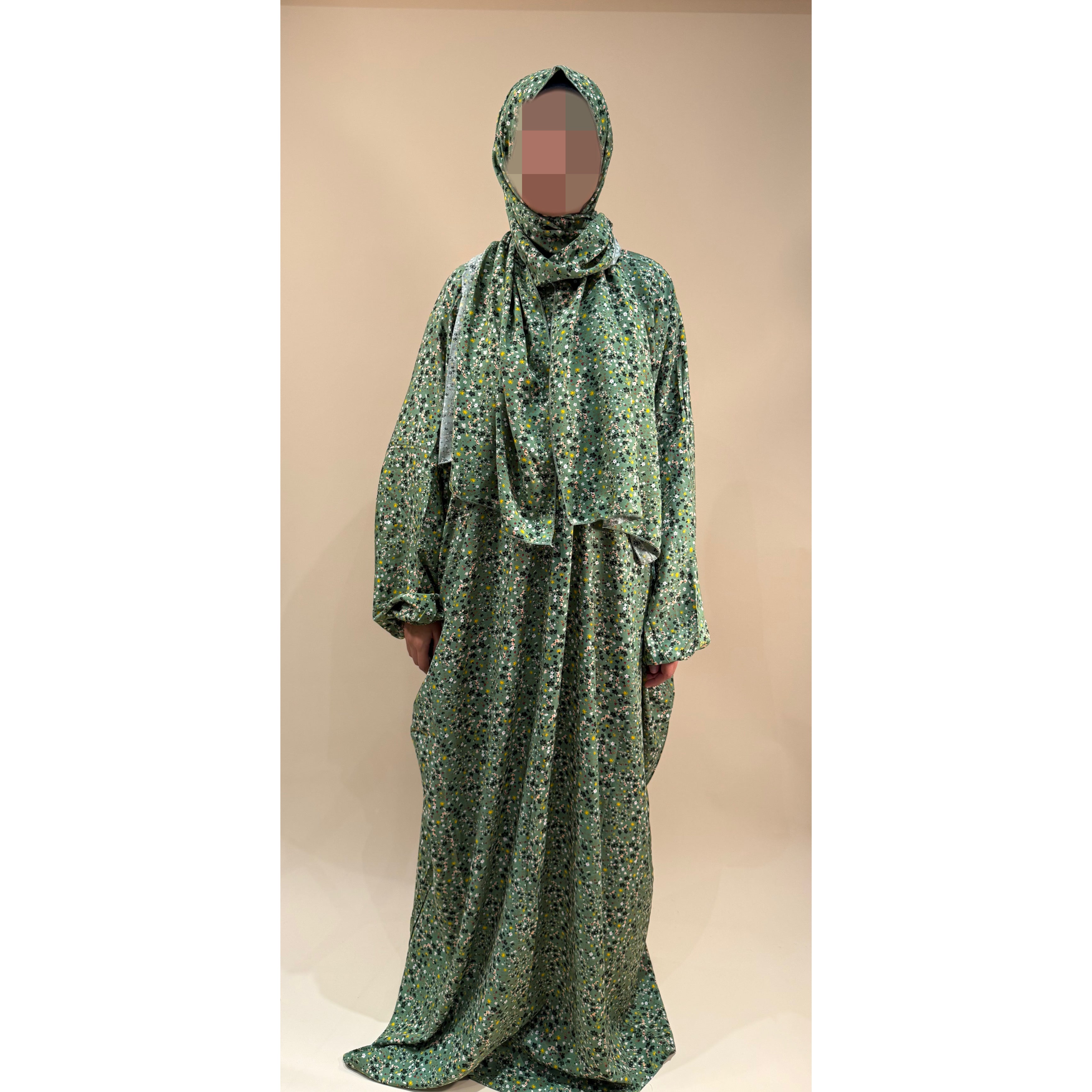 NEW Regular length Prayer dress with pockets, prayer abaya