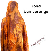 Zoha burnt orange
