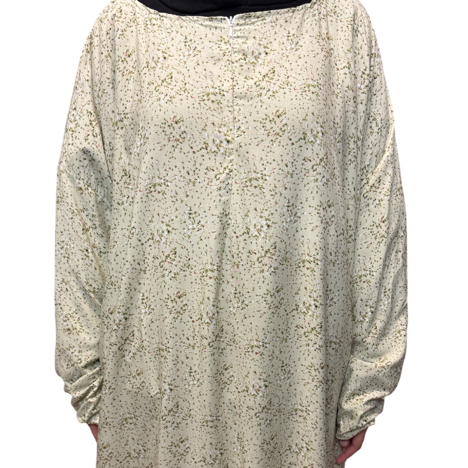 Abaya dress short length with pockets