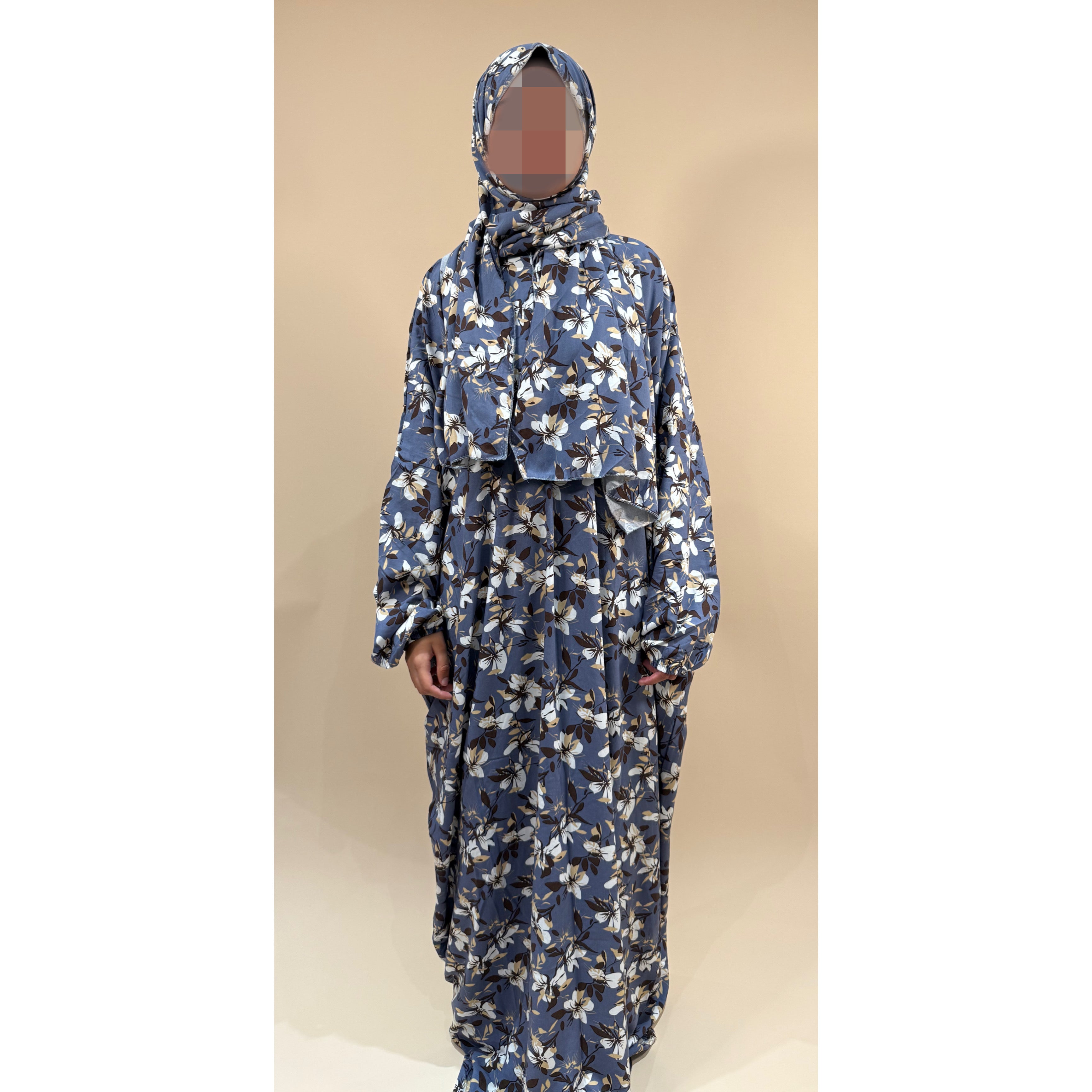 NEW Regular length Prayer dress with pockets, prayer abaya
