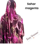 Load image into Gallery viewer, Printed Silky Chiffon Hijabs scarfs large size
