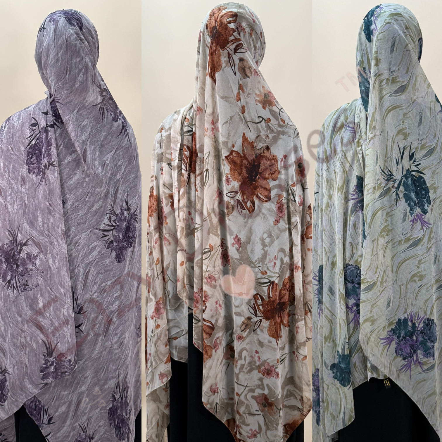Luxury chiffon Hijabs