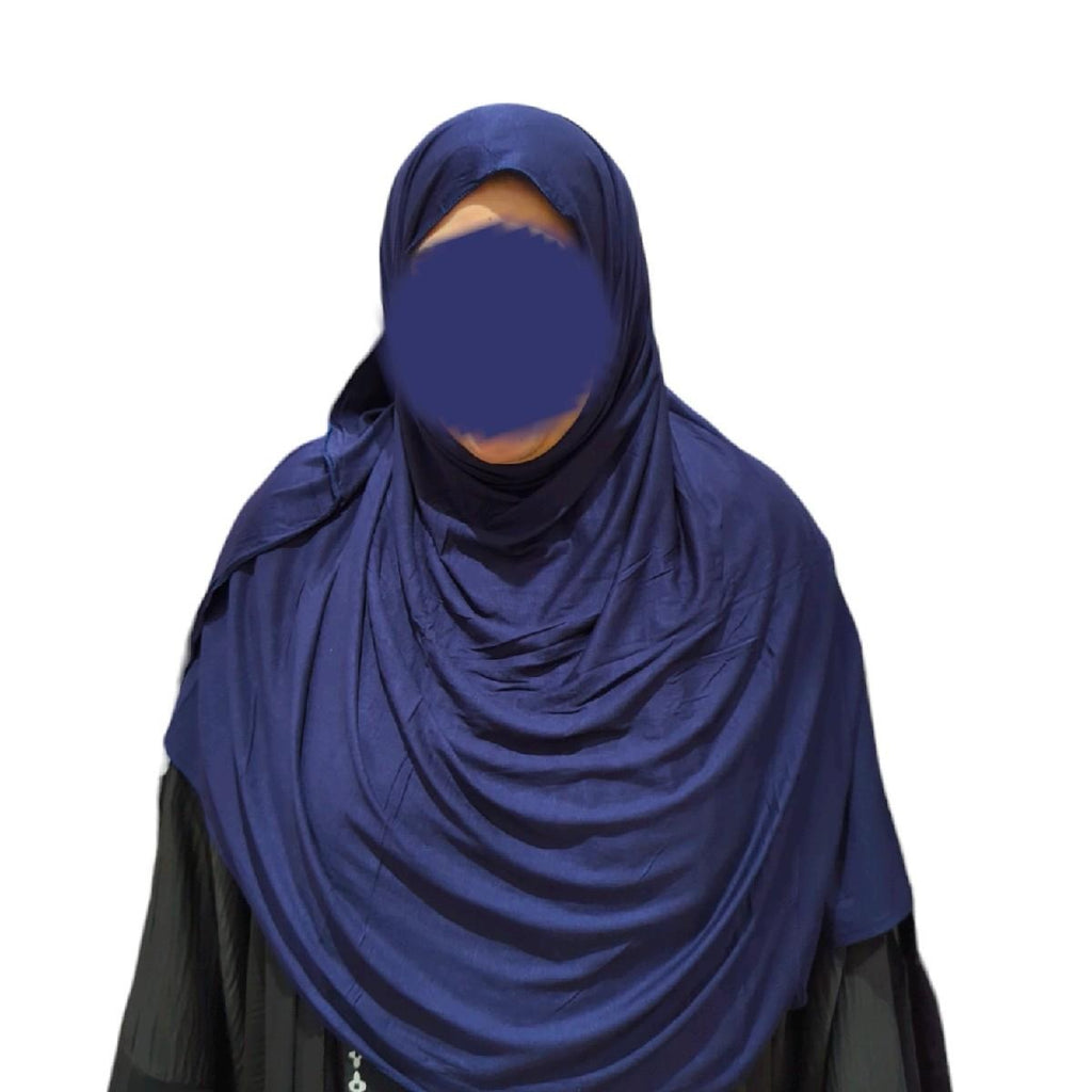 Emirati Jersey Maxi Hijab – Premium Stretch Fabric