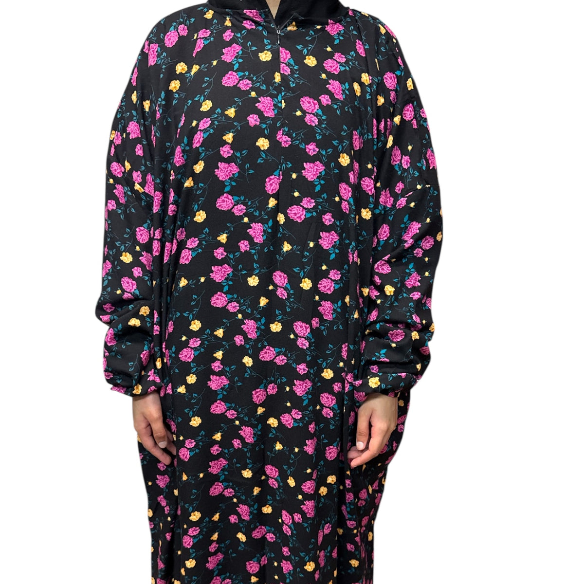 Extra Long Abaya Dress with Pockets