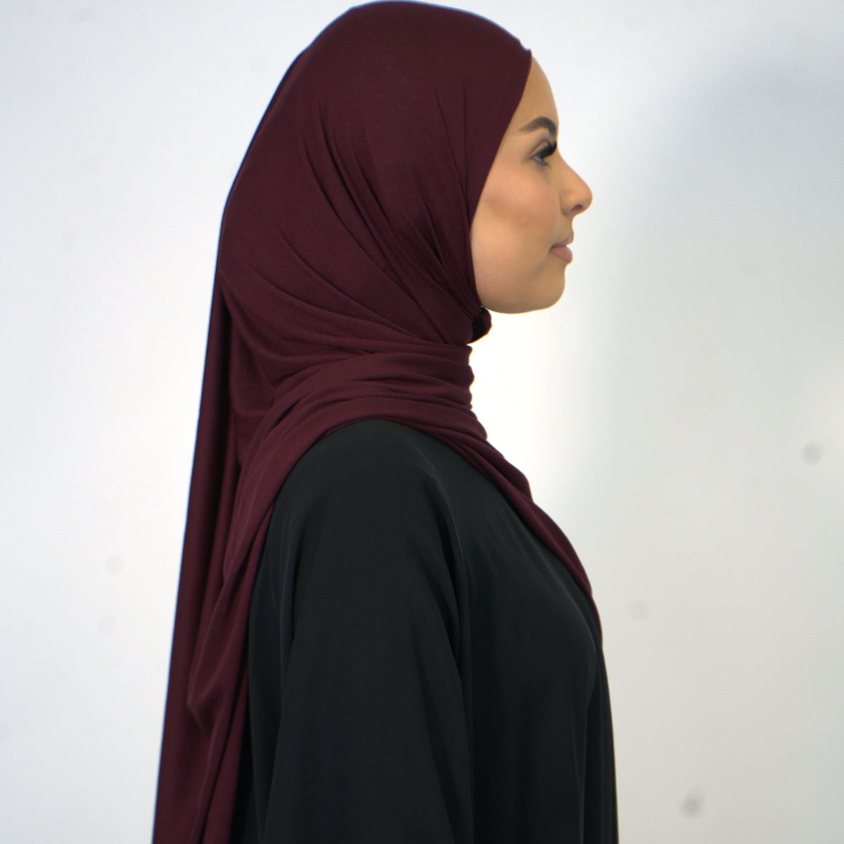 Emirati Jersey Maxi Hijab – Premium Stretch Fabric