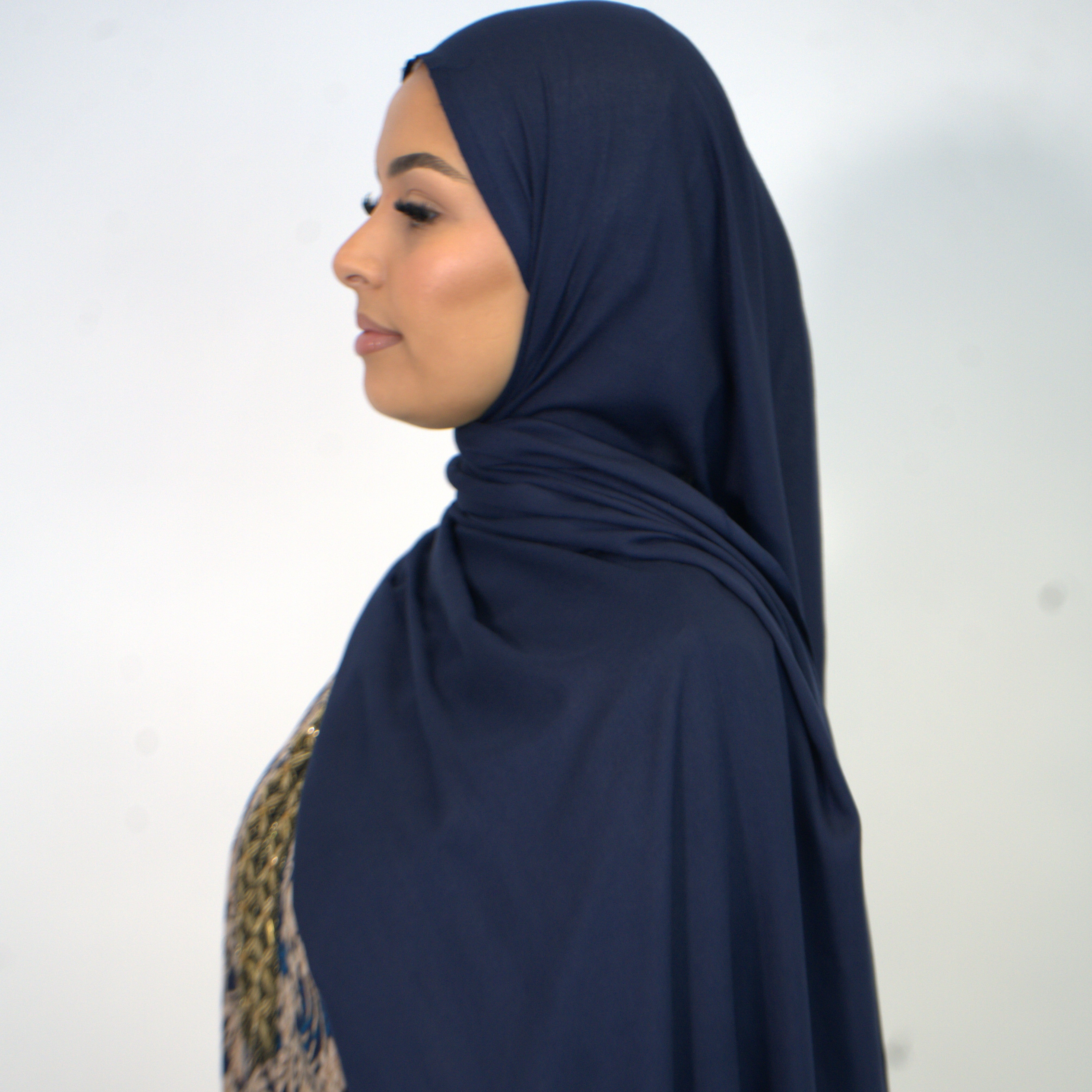Soft Cotton Feel Rayon Maxi Scarfs Hijabs Extra Large Plain 105 x 200 cm