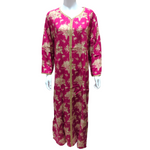 Load image into Gallery viewer, Japanese Pink - Long Sleeve maxi dress
