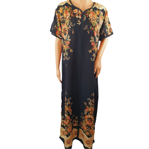 Classic Kimono - Short Sleeve PLUS SIZE maxi dress