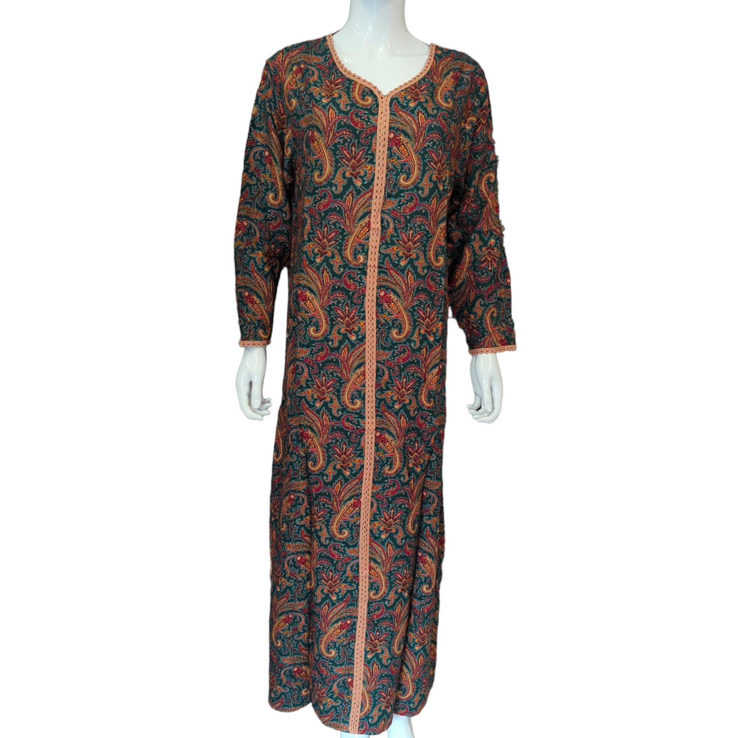 Queen of Jordan - Long Sleeve maxi dress