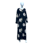 Load image into Gallery viewer, Elegant Floral - Long Sleeve maxi dress
