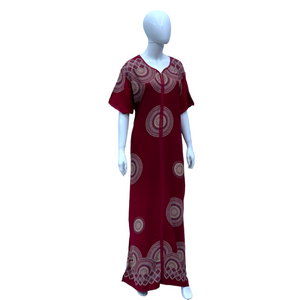 Red Bazaar - Short Sleeve maxi dress