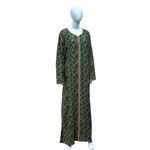 Load image into Gallery viewer, Vintage Green - Long Sleeve maxi dress
