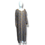 Load image into Gallery viewer, Vintage Grey -  Long Sleeve PLUS SIZE maxi dress
