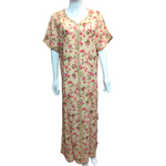 Load image into Gallery viewer, Peachy Fun - Short Sleeve maxi dress
