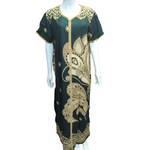 Load image into Gallery viewer, Green Breeze - Short Sleeve maxi dress
