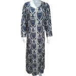 Load image into Gallery viewer, Stunning Blue - Long Sleeve maxi dress
