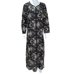 Load image into Gallery viewer, Heavenly Black -  Long Sleeve PLUS SIZE maxi dress
