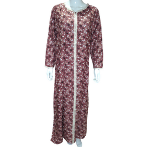 Mauve - Long Sleeve maxi dress