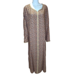 Load image into Gallery viewer, Just Brown - Long Sleeve PLUS SIZE maxi dress
