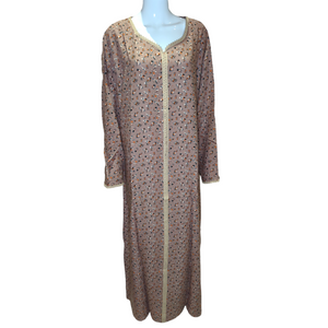 Just Brown - Long Sleeve PLUS SIZE maxi dress