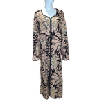 Load image into Gallery viewer, Nude Shadow - Long Sleeve PLUS SIZE maxi dress
